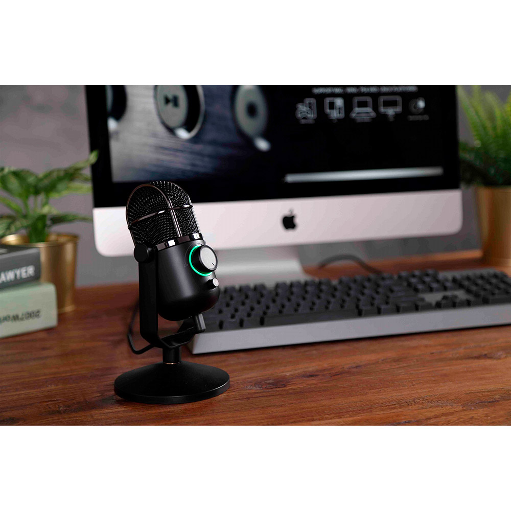 Микрофон Thronmax Mdrill Dome Plus Jet Black 96кГц (M3P-TM01) Длина кабеля/радиус действия 2