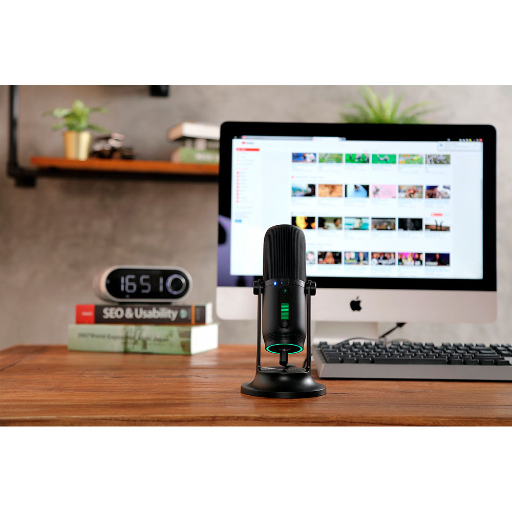 Микрофон Thronmax Mdrill One Slate Gray 48кГц (M2-G-TM01) Длина кабеля/радиус действия 3