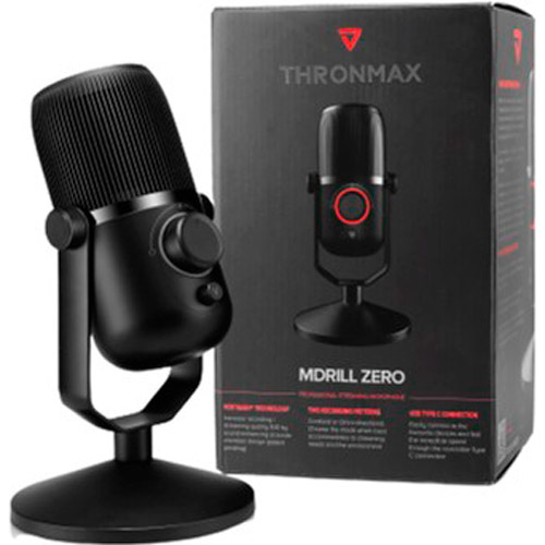 Внешний вид Микрофон Thronmax Mdrill Zero Jet Black 48кГц (M4-TM01)