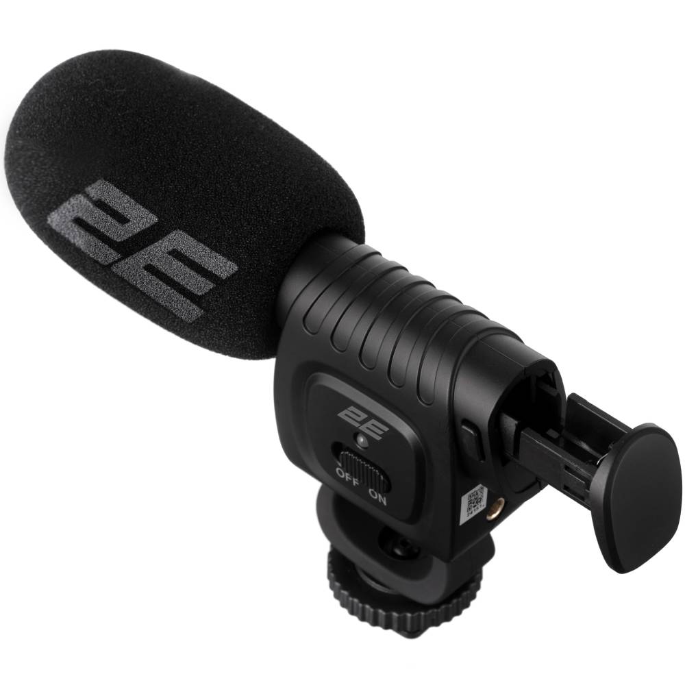 Изображение Микрофон 2E MG020 Shoutgun Pro on/of 3.5mm (2E-MG020)