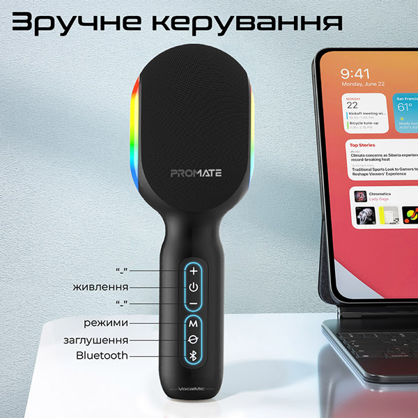 В Украине Микрофон PROMATE vocalmic.black