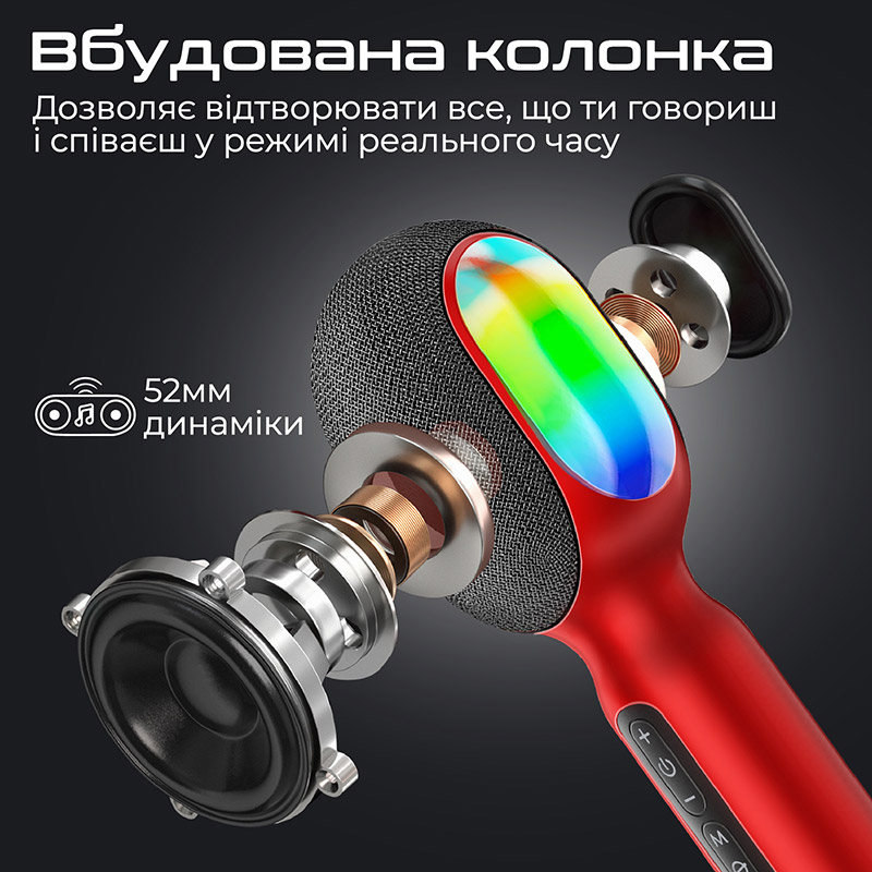 Мікрофон PROMATE vocalmic.red Тип інший