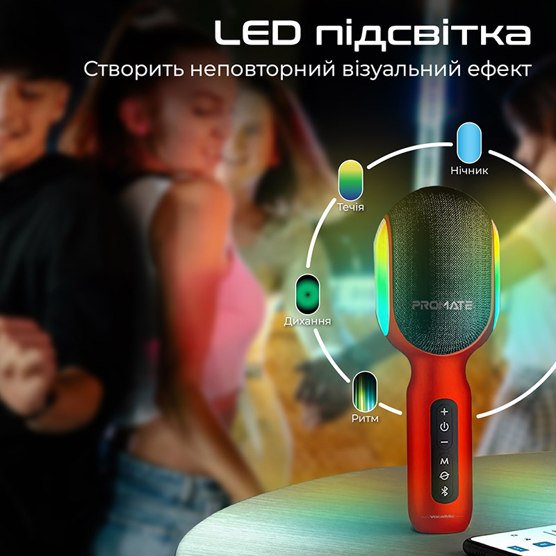 Покупка Мікрофон PROMATE vocalmic.red