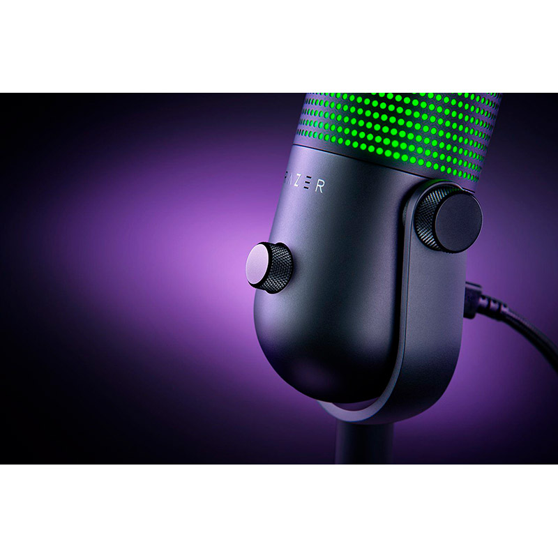 Фото Мікрофон RAZER Seiren V3 Chroma (RZ19-05060100-R3M1)