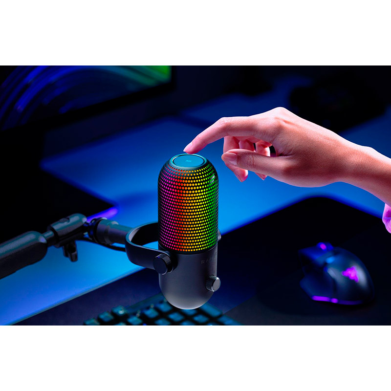 Зовнішній вигляд Мікрофон RAZER Seiren V3 Chroma (RZ19-05060100-R3M1)