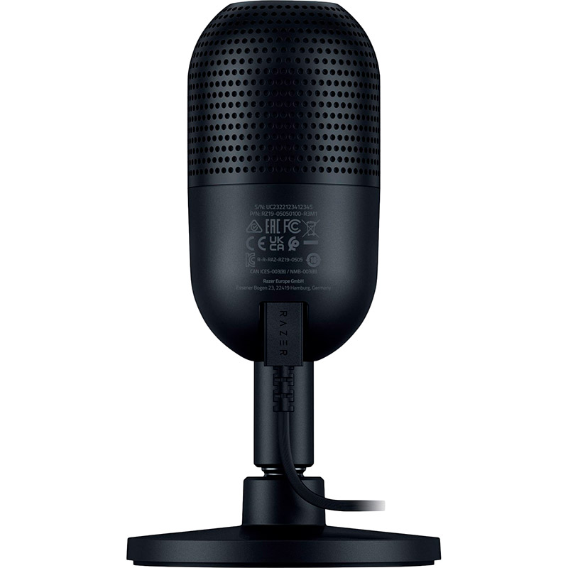 Мікрофон RAZER Seiren V3 mini Black (RZ19-05050100-R3M1) Тип для персонального комп'ютера