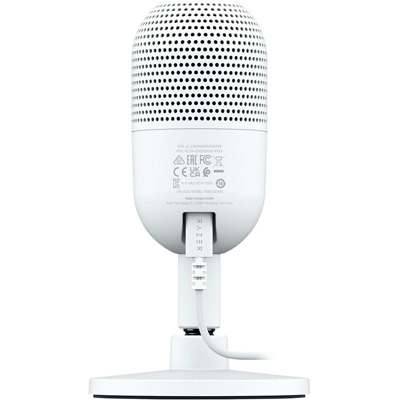 Мікрофон RAZER Seiren V3 mini White (RZ19-05050300-R3M1) Тип для персонального комп'ютера