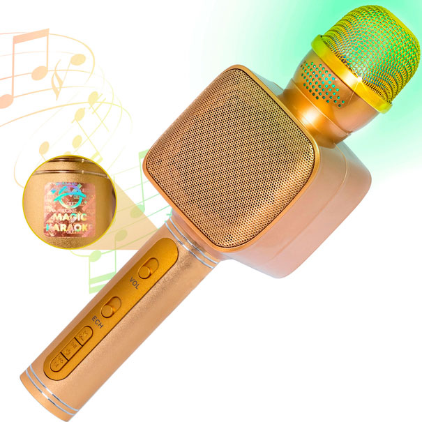 Внешний вид Микрофон MAGIC KARAOKE YS-68 Gold (YS-68)