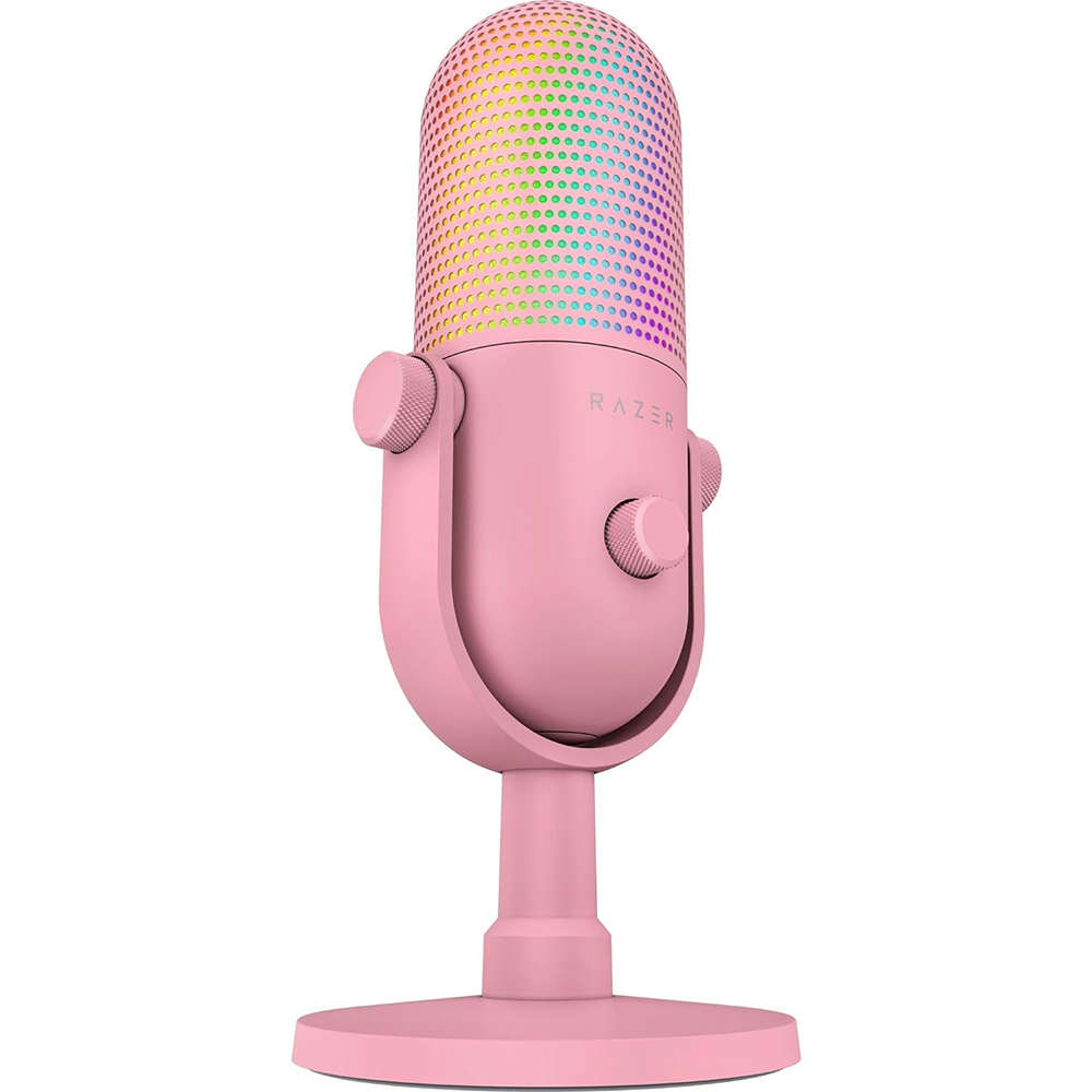 Микрофон RAZER Seiren V3 Chroma, Quartz (RZ19-05060300-R3M1) Тип для персонального компьютера