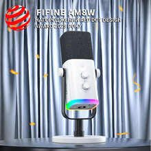 Мікрофон FIFINE AM8W White (AM8W)