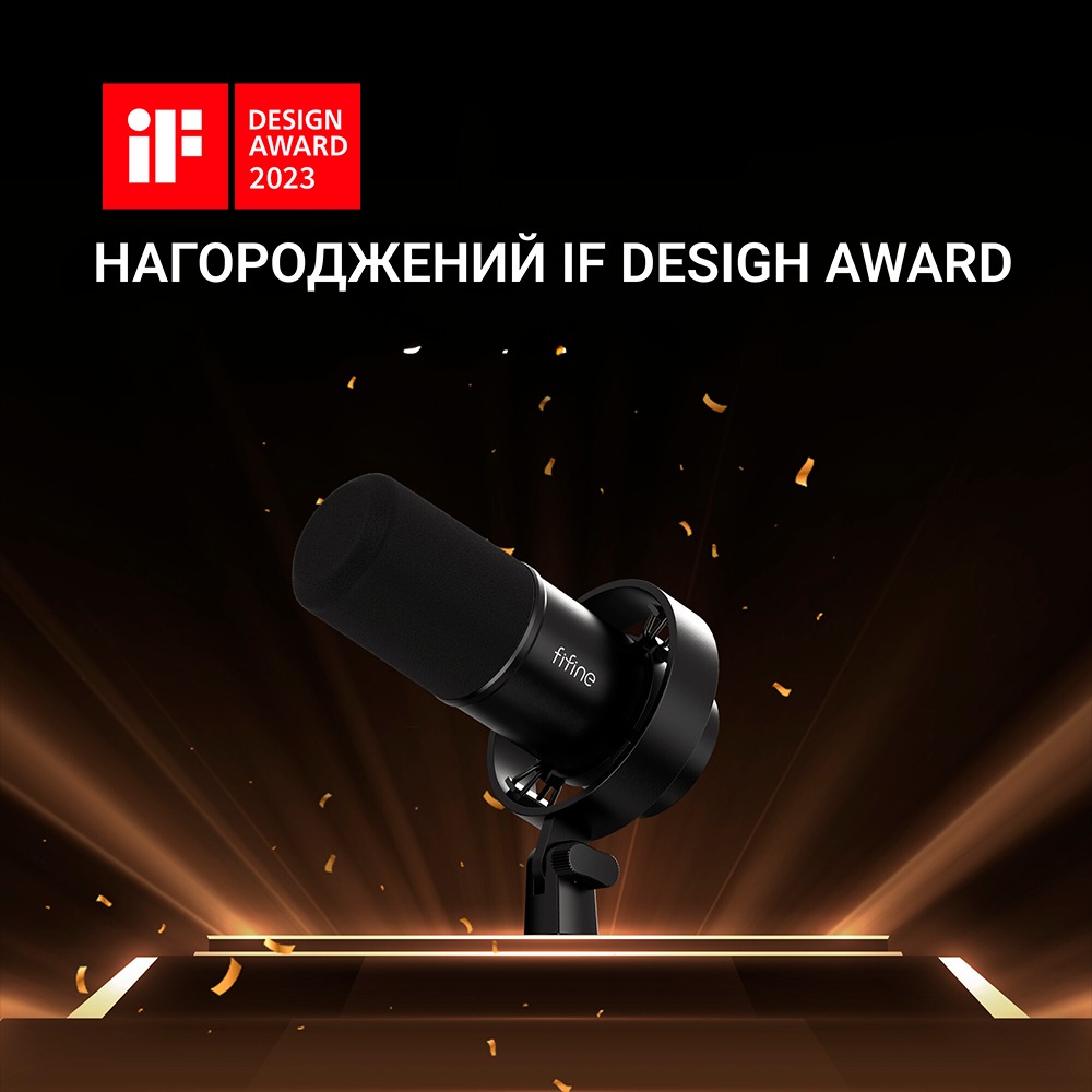 Покупка Мікрофон FIFINE T688 Black