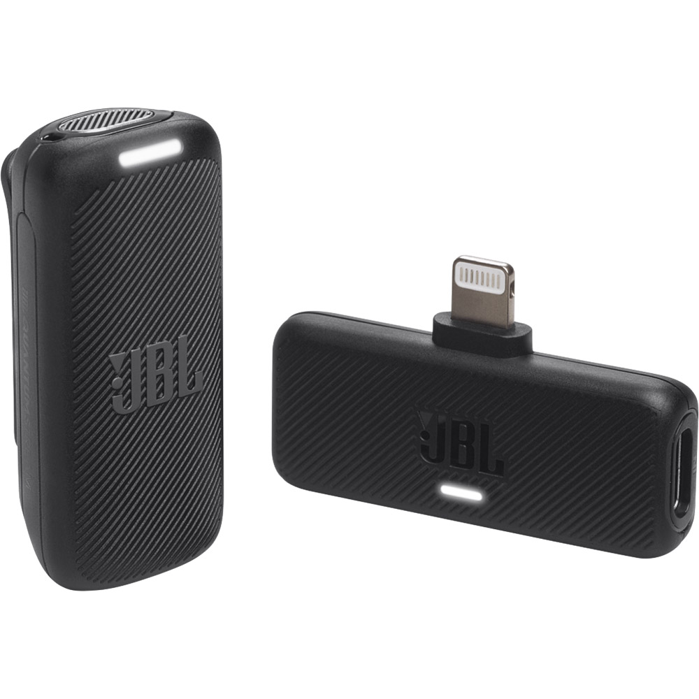 Мікрофон петличний JBL QUANTUM Stream Wireless Lightning Black (JBLSTRMWLLGHTBLK) Матеріал Пластик