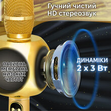 Бездротовий караоке мікрофон Magic Karaoke YS-90 Pro Gold (YS-90-gold)