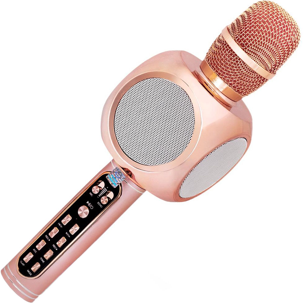 Бездротовий караоке мікрофон Magic Karaoke YS-90 Pro Pink (YS-90-pink)