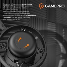 Мікрофон GAMEPRO Black (UGM105B)