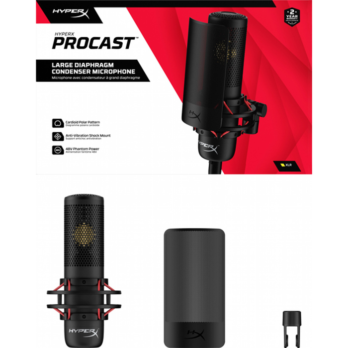 В интернет магазине Микрофон HYPERX Gaming ProCast Black (699Z0AA)