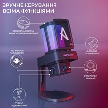 Мікрофон FIFINE Ampligame Q8PRO Black