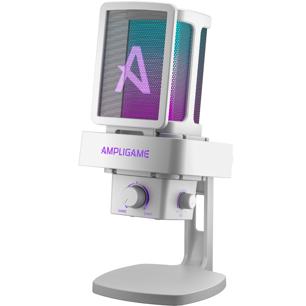 Мікрофон FIFINE Ampligame Q8PROW White Мікрофон FIFINE Ampligame Q8PROW White