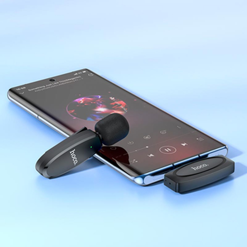 Замовити Мікрофон HOCO L15 Black (6931474789020)