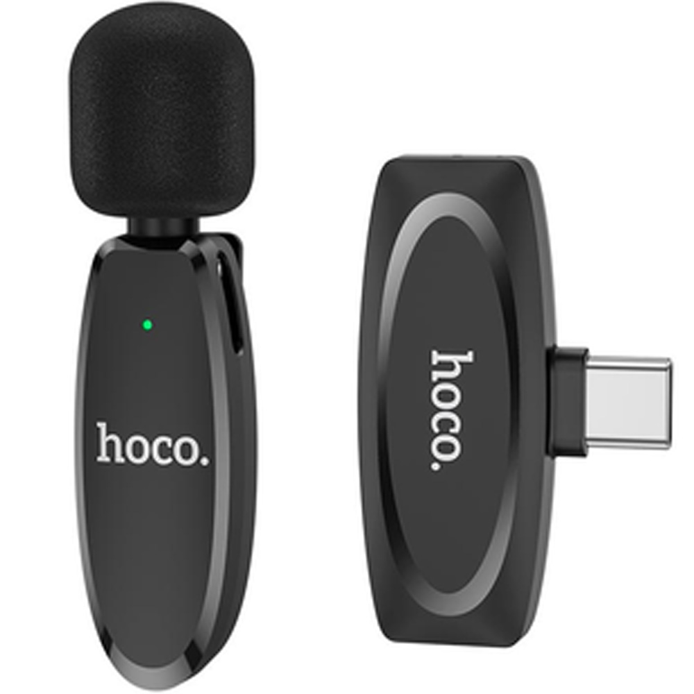 Фото 4 Мікрофон HOCO L15 Black (6931474789020)