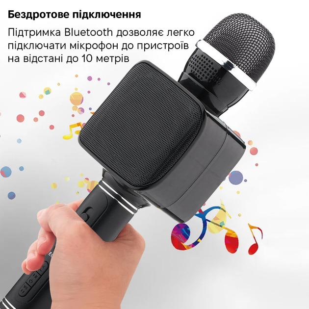 Микрофон MAGIC KARAOKE (YS-68 black) Материал Алюминий