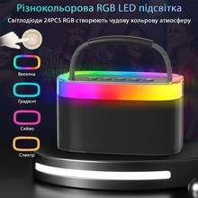 Портативна система караоке ACTION black (U-02)