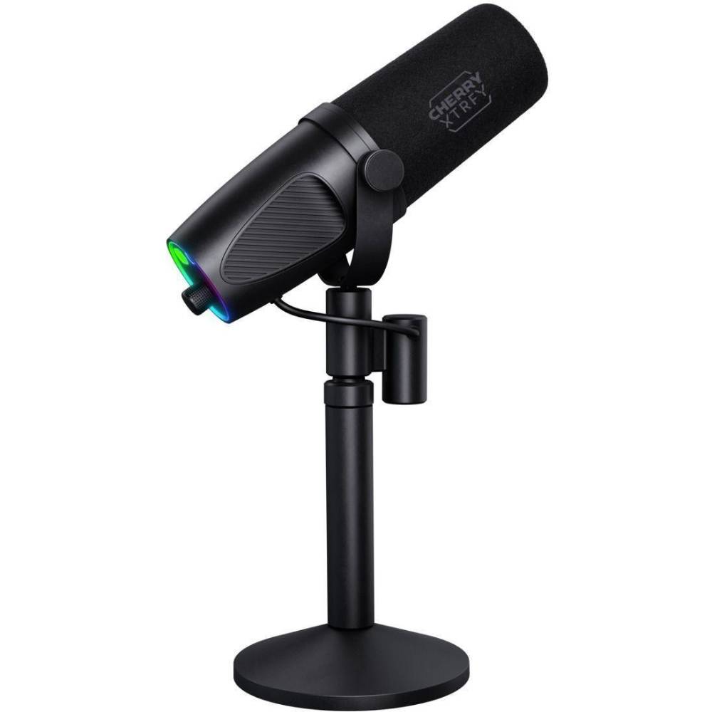 Микрофон Cherry Xtrfy NGALE X Cardioid RGB Black (CX-NGALE-X-RGB-BLACK) Микрофон Cherry Xtrfy NGALE X Cardioid RGB Black (CX-NGALE-X-RGB-BLACK)
