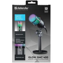 Мікрофон DEFENDER Glow GMC 400 Black (64640)