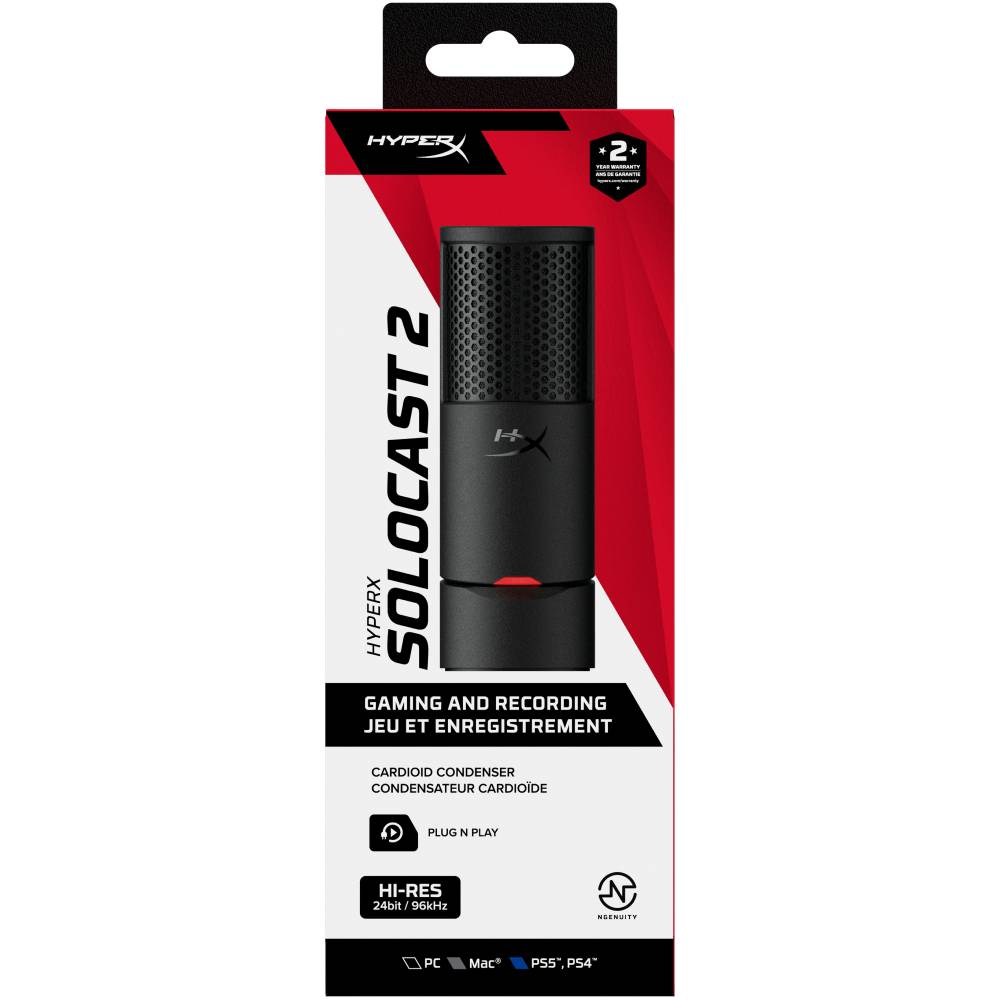 Мікрофон HYPERX SoloCast 2 (AR0A0AA) Покупка Мікрофон HYPERX SoloCast 2 (AR0A0AA)