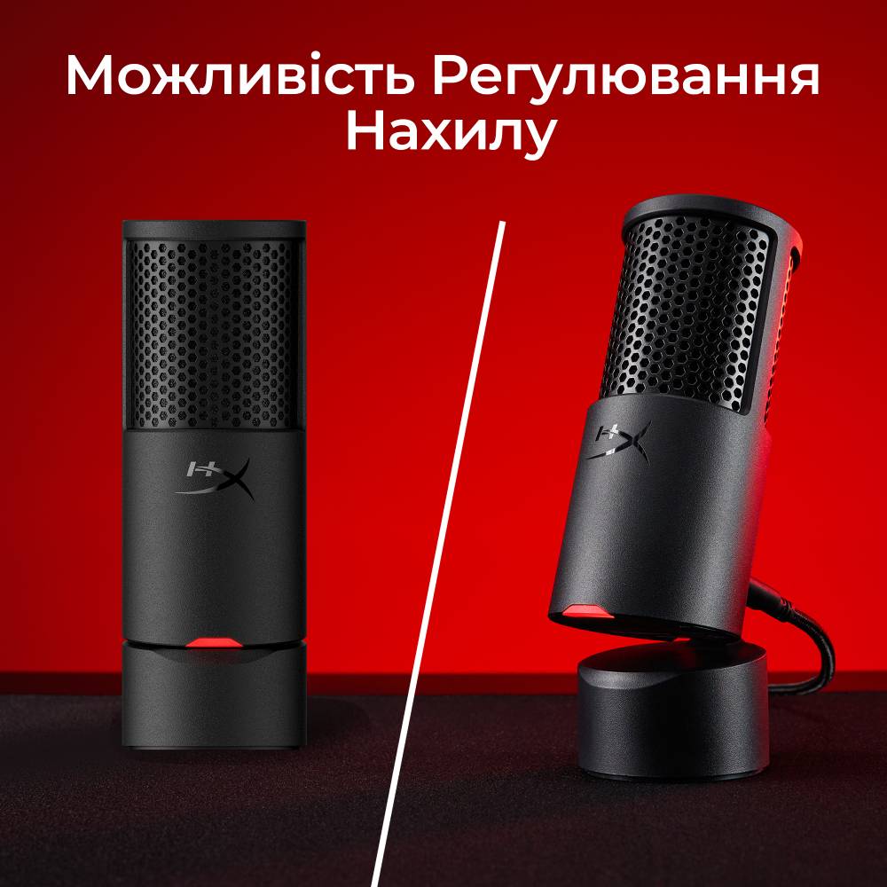 Мікрофон HYPERX SoloCast 2 (AR0A0AA) В інтернет магазині Мікрофон HYPERX SoloCast 2 (AR0A0AA)