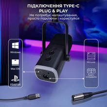 Микрофон FIFINE Black (AM8T)