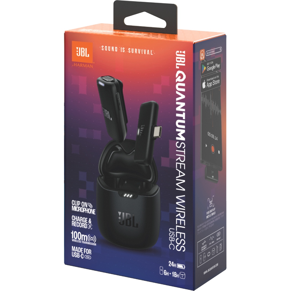 Фото 21 Мікрофон JBL QUANTUM Stream Wireless Black (JBLSTRMWLUSBCBLK)