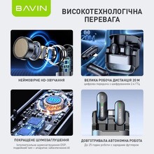 Мікрофон BAVIN MP-100 Type-C Black (H-MP-100 BK)