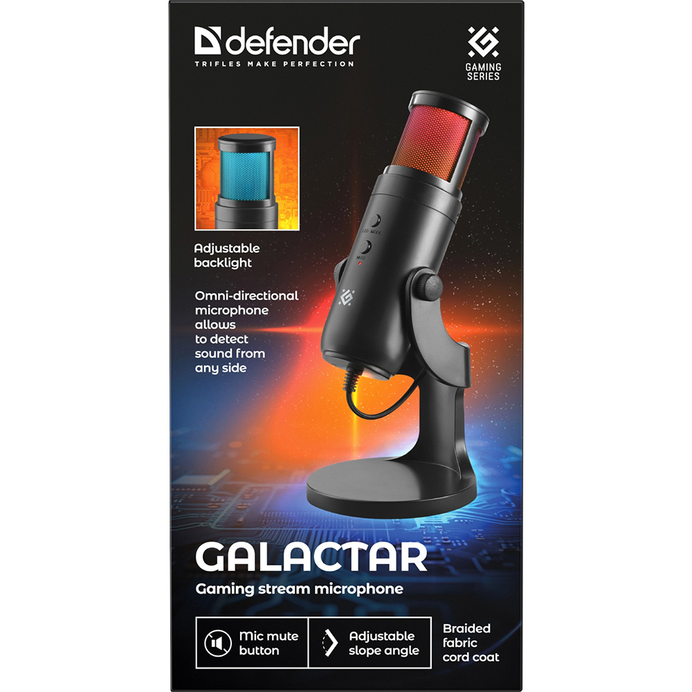Фото Микрофон DEFENDER Galactar GMC 250 (64625)