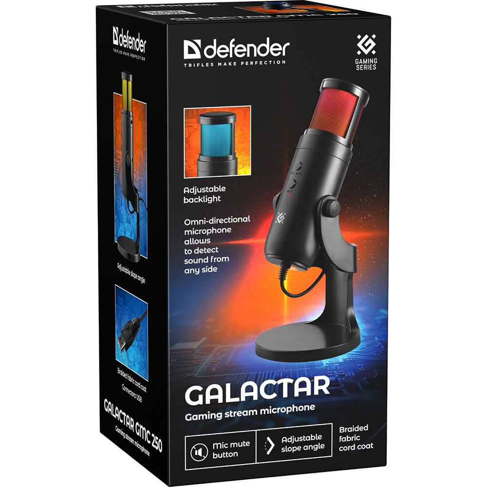 Заказать Микрофон DEFENDER Galactar GMC 250 (64625)