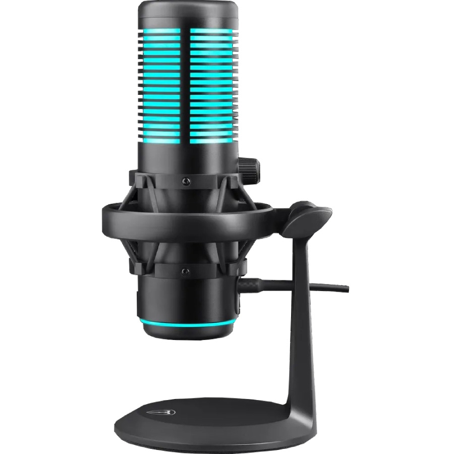 Микрофон DEFENDER Pulsar GMC USB, RGB, 2.0 м (64730) Тип для персонального компьютера