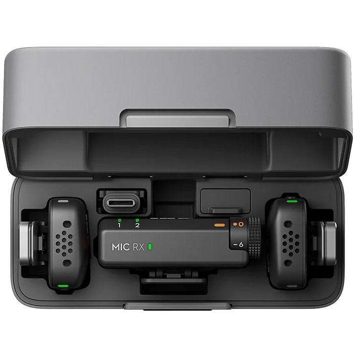 Микрофонная радиосистема DJI Mic Mini 2 TX + 1 RX + Charging Case (CP.RN.00000433.01) Длина кабеля/радиус действия 250