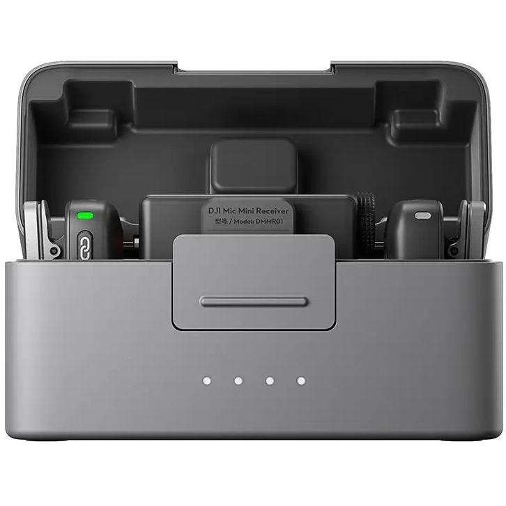 Микрофонная радиосистема DJI Mic Mini 2 TX + 1 RX + Charging Case (CP.RN.00000433.01) Материал Пластик