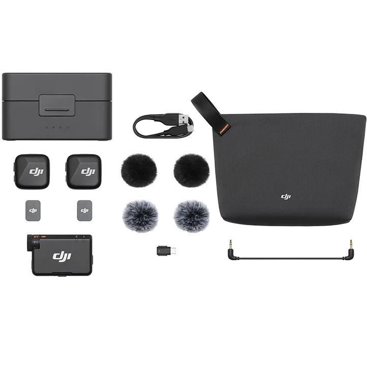 Фото Микрофонная радиосистема DJI Mic Mini 2 TX + 1 RX + Charging Case (CP.RN.00000433.01)