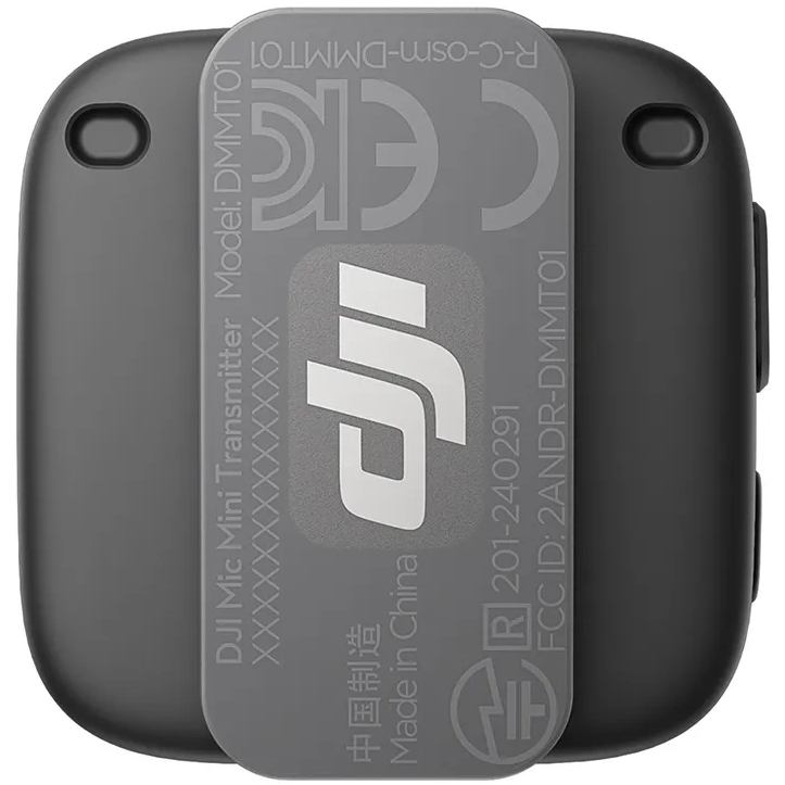 Передатчик радиосистемы DJI Mic Mini Transmitter Infinity Black (CP.RN.00000431.01) Материал Пластик