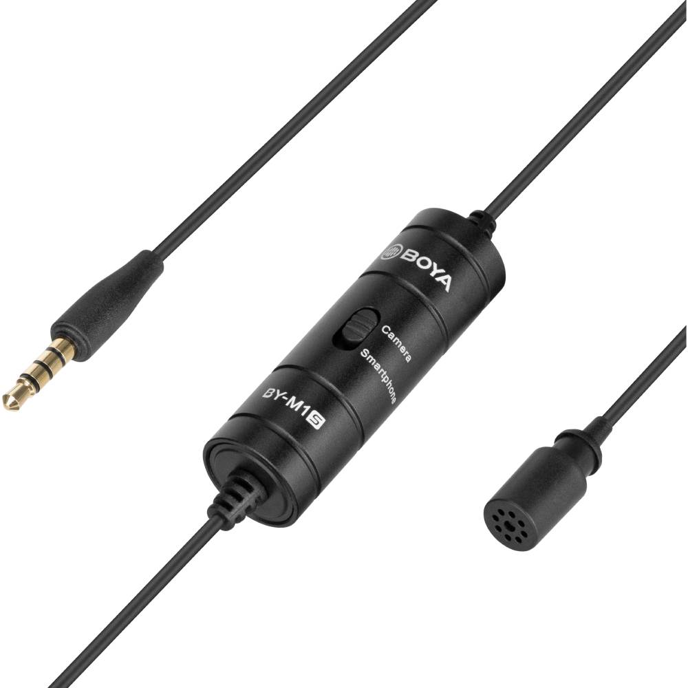 Мікрофон BOYA BY-M1 Pro II Black Чутливість -30