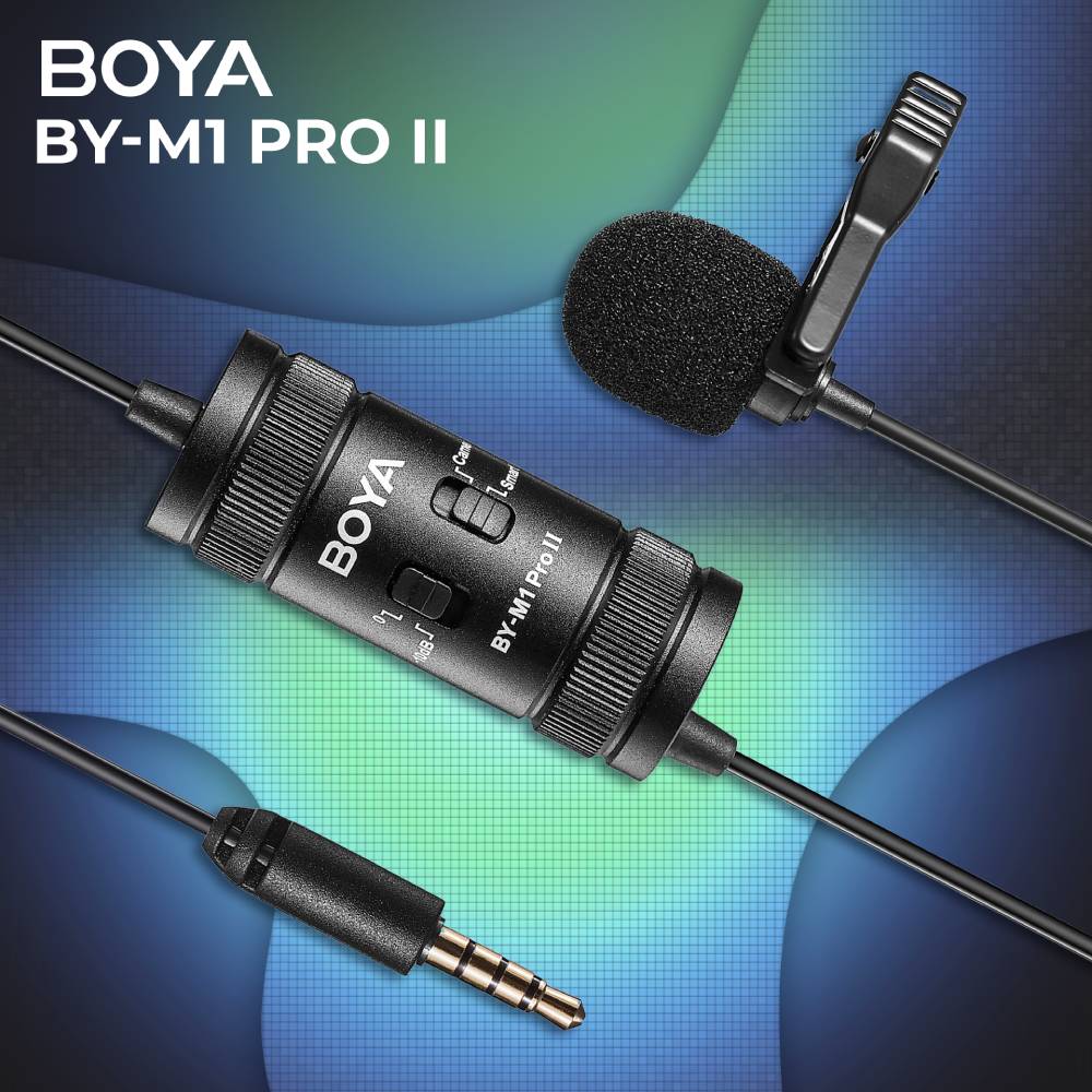 Зовнішній вигляд Мікрофон BOYA BY-M1 Pro II Black
