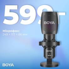 Микрофон BOYA K9 RGB Black