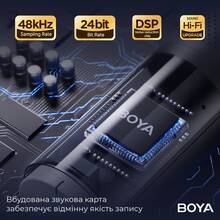 Микрофон BOYA K9 RGB Black