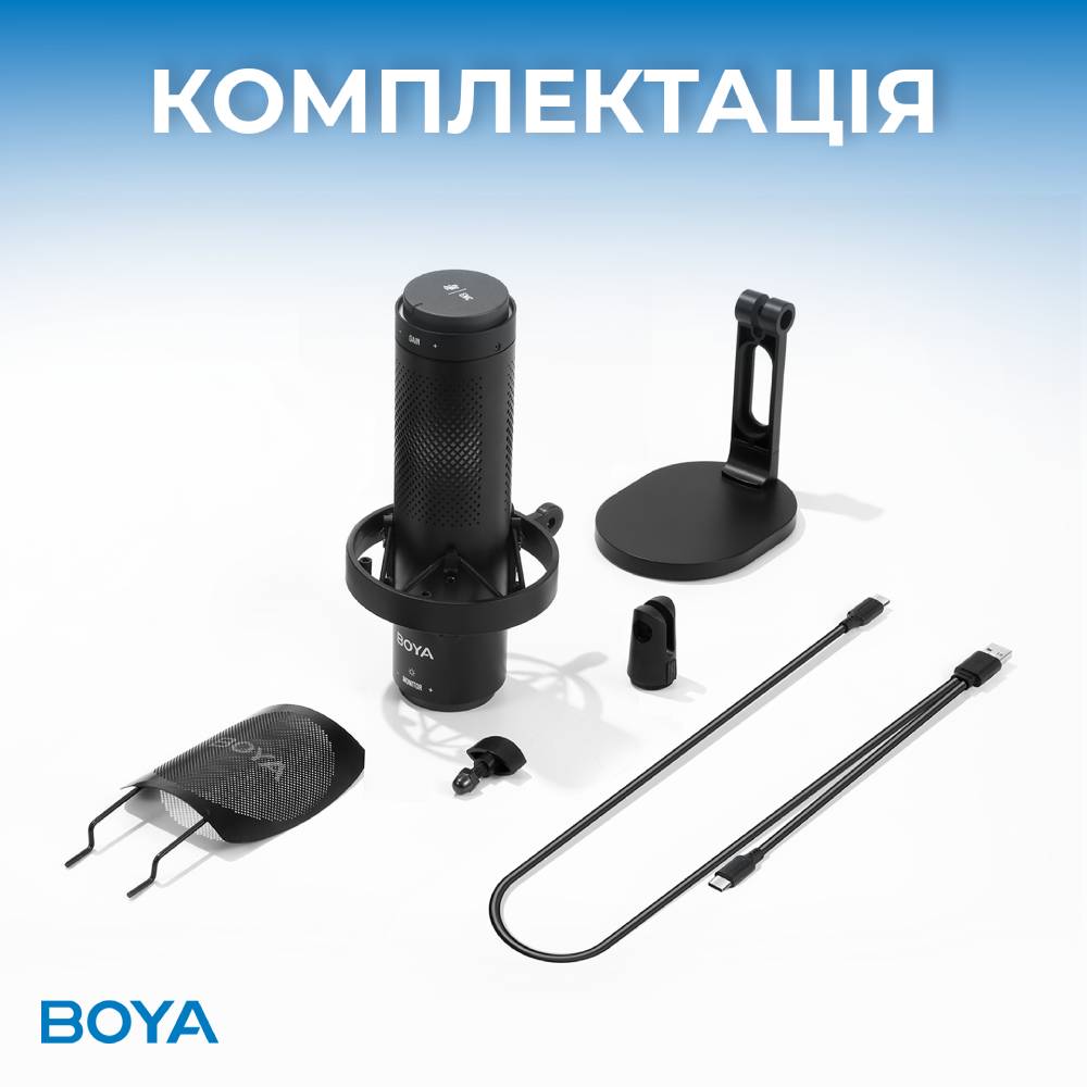 Фото 16 Микрофон BOYA K9 RGB Black
