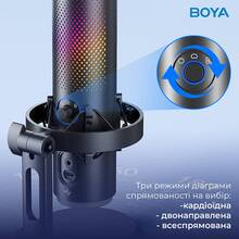 Микрофон BOYA K9 RGB Black