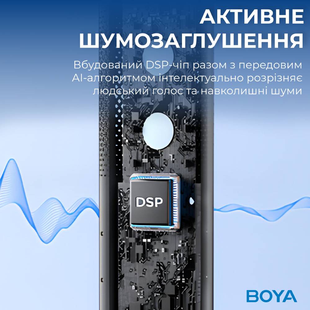 Заказать Микрофон BOYA K5-02 RGB Black