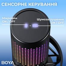 Микрофон BOYA K5-02 RGB Black