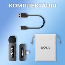 Микрофон BOYA BY-V10 Type-C Black