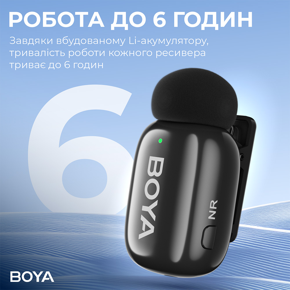 Изображение Микрофон BOYA mini-23 Type-C Black